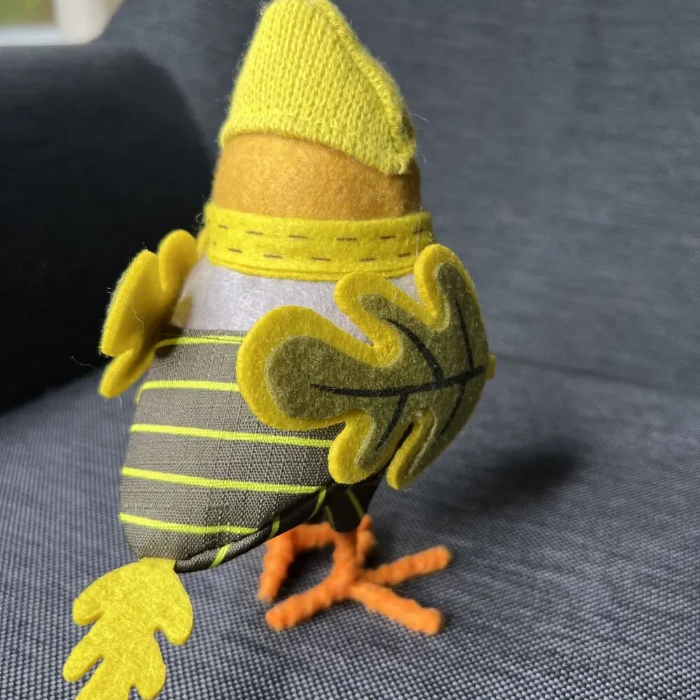 Target Spritz Featherly Friends “Filbert” Fabric Bird Figurine 2020 Fall Autumn